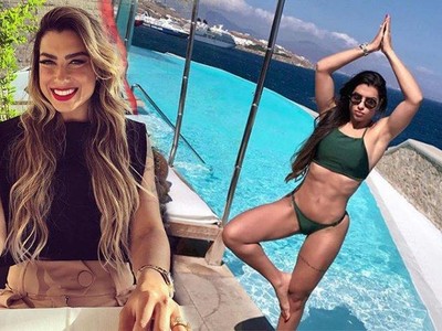 Galatasaraylı Maicon'un eşi Ursula Roque'dan olay paylaşım