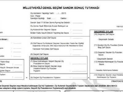 Whatsapp'ta şok mesaj: Seçim tutanaklarında o bölüm çıkarıldı mı?