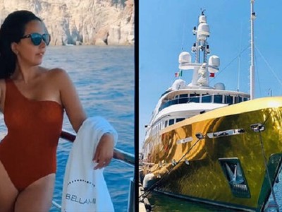 Nikki Eslami 26 bin lira ile yola çıktı! Altın kaplama yat aldı...