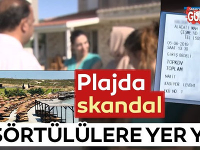 Sabah'ın plajdan kovulan başörtülü kadın haberinde flaş gelişme