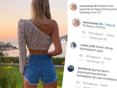 Şeyma Subaşı'na sert tepki: Bayramı gö..ünle mi kutluyorsun, saygısız!