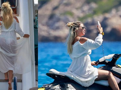 Mauro Icardi ve Wanda Nara çiftinin lüks tatili