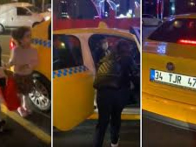 Taksici, Kızım Üşüyor Diyen Vatandaşı Karşının Taksisiyim Diyerek Almadı