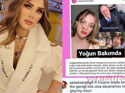 Seren Serengil Gerçekle Diziyi Karıştırdı! Burak Sergen'e Skandal Yorum