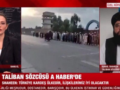 Sabah Yazarına Göre Taliban Sözcüsünü Yayına Çıkaran A Haber Gazetecilik Başarısı Göstermiş