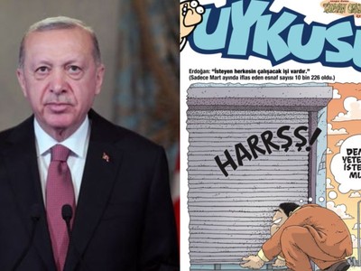 Uykusuz Dergisinden Erdoğan'a Gönderme: Demek Ki Yeterince İstemiyormuşum!