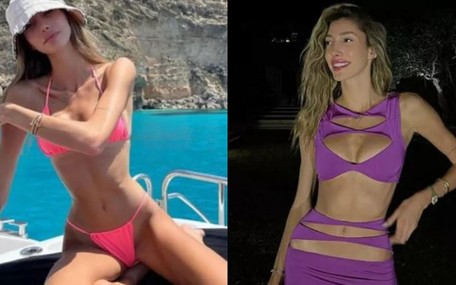 Şevval Şahin Pembe Bikinisi ile Instagram'ı Yaktı Geçti