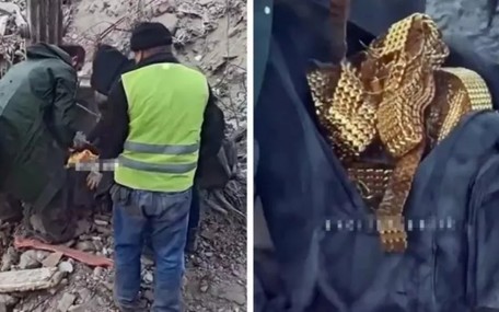 Enkazdan Çıkan 78 kilo Altın Dolu Çantanın Sahibi Belli Oldu!