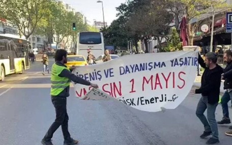 Taksim'de 1 Mayıs Kutlamasına Polis Engeli: Gözaltına aldılar