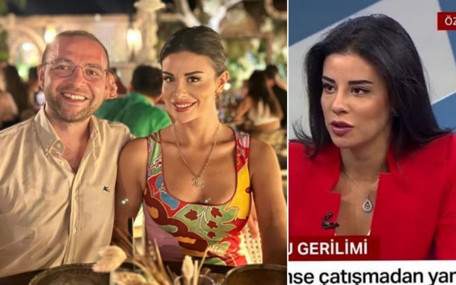 Vale güzel spikerin 7 milyonluk aracını pert etti