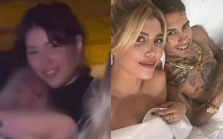 Icardi ve Wanda Nara'nın sevgilisi L-Gante birbirine girdi