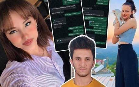 Üniversiteli Pelin sevgilisini öldürdükten sonra arkadaşıyla mesajlaşmış!