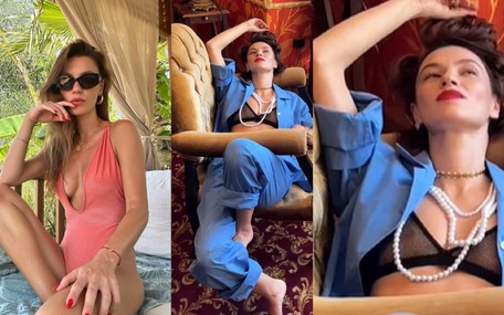 Bir Gece Masalı'nın Ceylan'ı Yüsra Geyik moda çekiminden pozlarını paylaştı