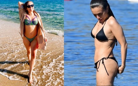 Ünlü oyuncu Damla Sönmez bikini sezonunu gururla açtı