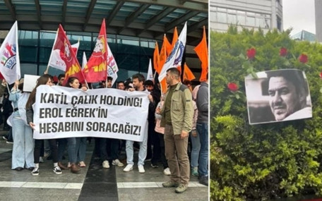 Tazminatını isteyen işçiyi döven polis, Ahmet Çalık’ın koruması çıktı