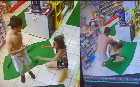 Benzin istasyonunda genç kadına öldüresiye dayak: Saldırganı tanımıyordu