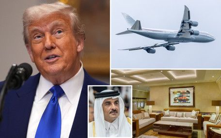 Trump Katar'ın hediye uçağını soran NBC News muhabirine patladı: Sen berbat bir muhabirsin