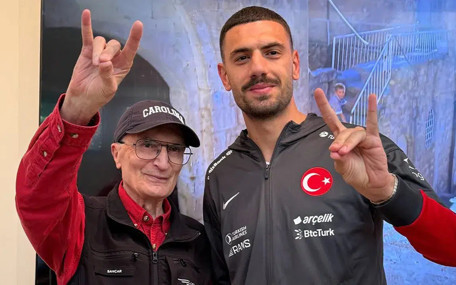 Aziz Sancar ve Merih Demiral buluşması; Tanrı Türkü Korusun!