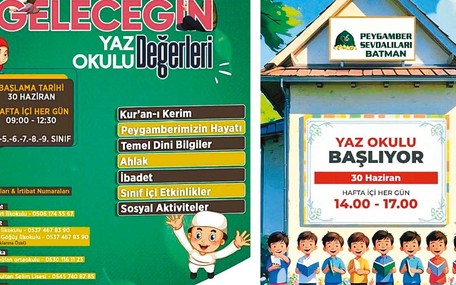 HÜDA PAR’a yakın vakıf yaz okulu açtı