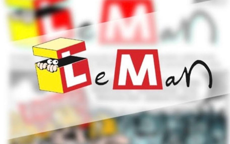 LeMan  sevk yazısından: Karikatürde şehrin bombalanmasından Hz. Muhammed ve Hz. Musa sorumlu tutuldu