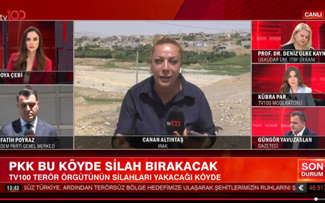 tv100 ekibi PKK'nın silah bırakacağı köye girdi