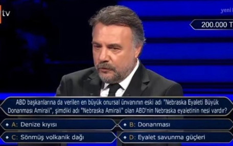 Milyoner'de 200 bin TL'lik soru büyük tartışma yarattı: Açık açık torpil yapılmış