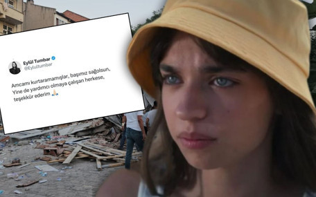 Oyuncu Eylül Tumbar, Balıkesir'deki depremde amcasını kaybettiğini duyurdu