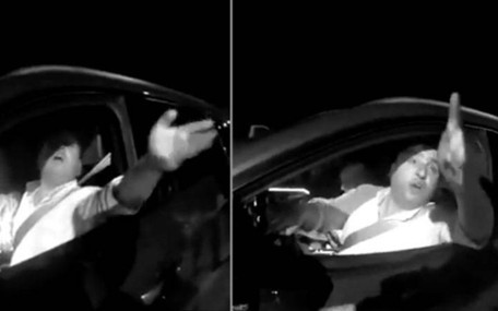 AKP'li başkan kimlik soran jandarmaya hakaretler savurdu; Pislikten başka bir şey değilsin