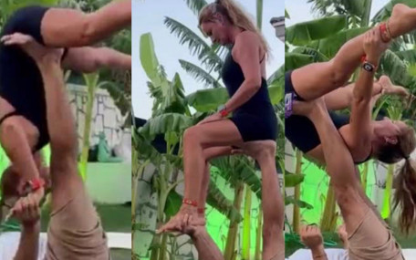 Yandaş magazinci Sevda Türküsev bu kez de Pınar Altuğ'un bikinisine kafayı taktı!