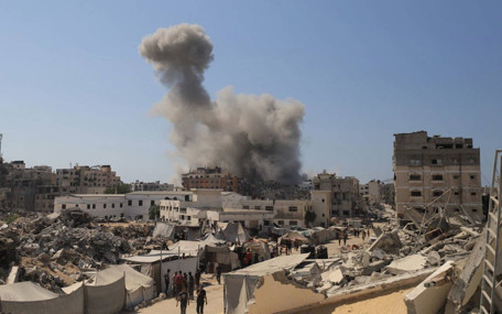 İsrail ordusu Gazze'ye kara harekatı başlattı! Gazze yanıyor...