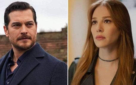 Çağatay Ulusoy ve Elçin Sangu’dan yeni film: Uykucu'dan iki afiş yayınlandı
