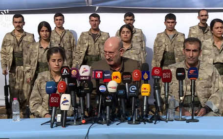 PKK'dan devlet gözetiminde çıkış: Sınır hattında arama-tarama başlatıldı