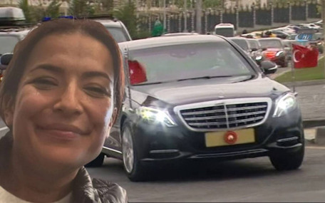 Eda Saraç tiyatro oyununa geç kaldığı için cumhurbaşkanı konvoyuna itiraz etti, tutuklandı