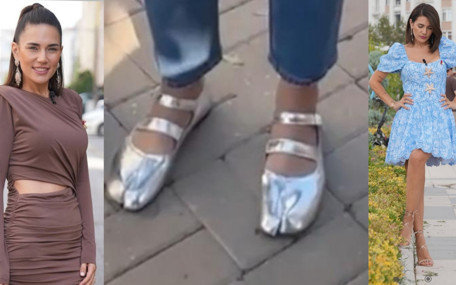 Alişan'ın eşi Buse Varol toynak ayakkabılarıyla olay yarattı: 50 Bin lira...