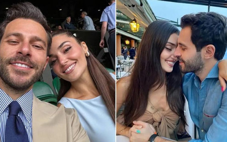 Doğum günü pastası olay oldu: Hande Erçel’den Hakan Sabancı’ya ince mesaj