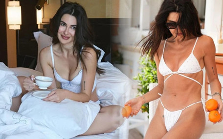 Nesrin Cavadzade tatil sezonunu açtı! Bikinili kareleri gündem oldu