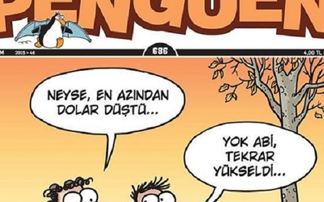 Penguen'den teselli dolu kapak!