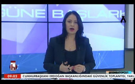 Halk TV sunucusu teröre isyan etti!