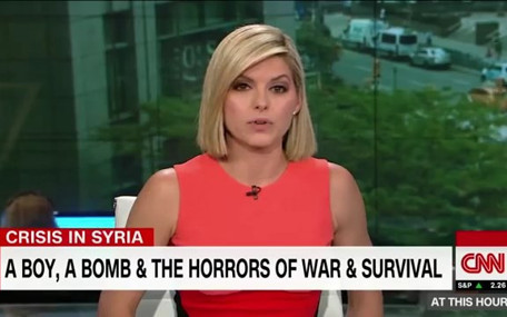 CNN spikeri Ümran'ı görünce gözyaşlarını tutamadı