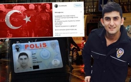 Şehit polisin son paylaşımı yürekleri dağladı