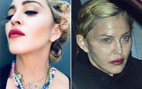 Madonna'nın halini gören inanamadı