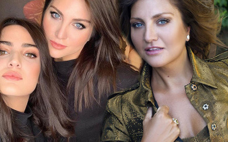 Sibel Can'ın kızı Melisa Ural güzelliğiyle dikkat çekiyor