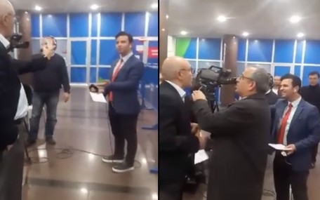 CHP'li vekil ve A Haber muhabiri canlı yayında böyle kavga etti