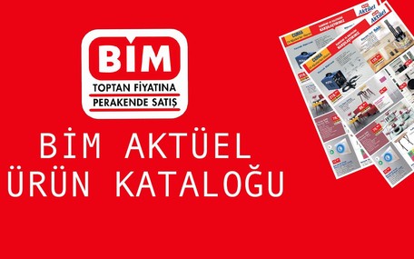 BİM kataloğu bu hafta indirimli ürünler