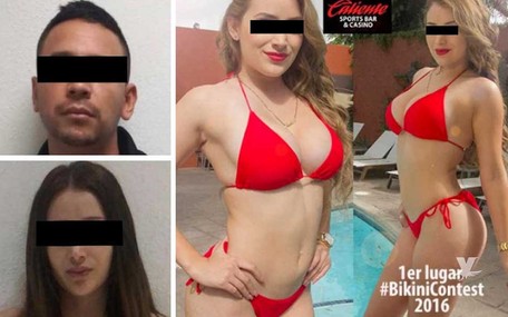 Bikini modeli ve uyuşturucu kralı sevgilisi tutuklandı