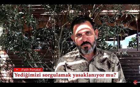 Fatih Portakal'dan flaş video: Gıdada sorgulamak yasaklanıyor mu?