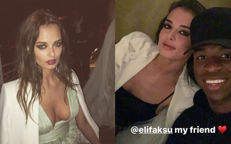 El Clasico'da Elif Aksu sürprizi! Vinicius Junior paylaştı...