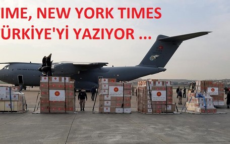 Pandemi döneminde Türkiye dünyanın yardımına koşuyor