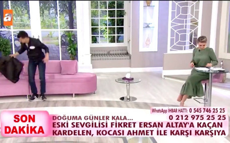 Esra Erol'da canlı yayında küfür şoku