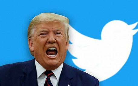 Trump, Twitter'daki trend listesinin yasa dışı olduğunu savundu